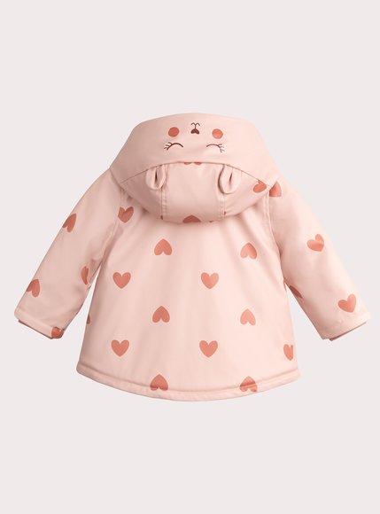 Βρεφικό Μπουφάν για Κορίτσια Pink Rabbit