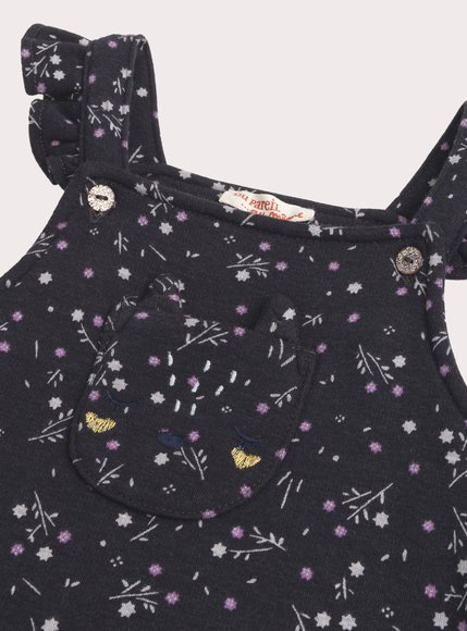 Βρεφική Σαλοπέτα για Κορίτσια Fleece Floral
