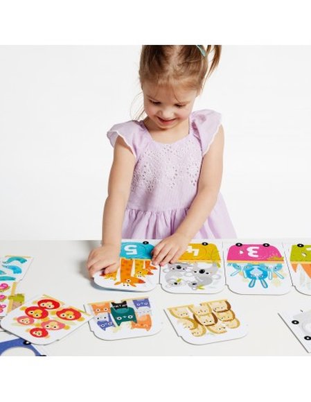 Παιδικό Παζλ Banana Panda Make-a-Match Puzzle Number Train - ΠΟΛΥΧΡΩΜΟ φωτογραφία