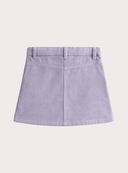 Παιδική Φούστα για Κορίτσια Corduroy Purple