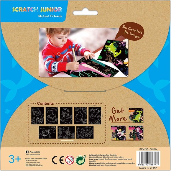 Avenir Βιβλίο Scratch Junior-Μy Sea Friends
