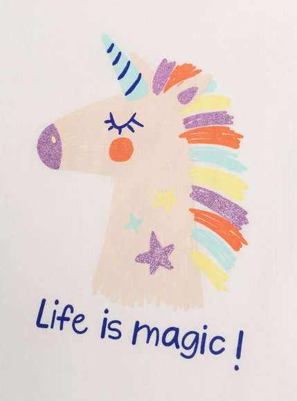 Παιδική Μπλούζα για Κορίτσια Magic Unicorn
