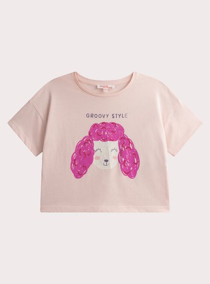 Παιδική Μπλούζα για Κορίτσια Groovy Puppy