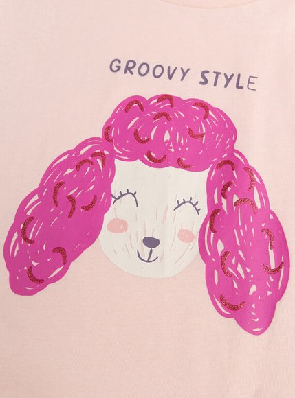 Παιδική Μπλούζα για Κορίτσια Groovy Puppy