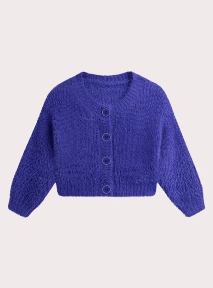 Παιδική Ζακέτα για Κορίτσια Electric Blue Knit