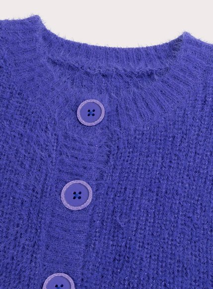 Παιδική Ζακέτα για Κορίτσια Electric Blue Knit