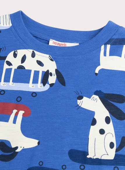 Παιδική Μπλούζα για Αγόρια Blue Skate Dogs