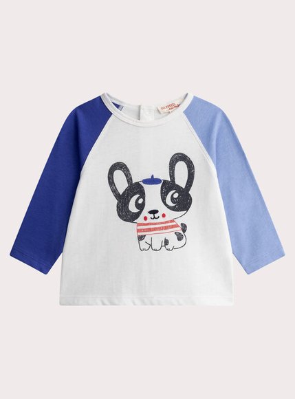 Βρεφική Μπλούζα για Αγόρια Blue Frenchie