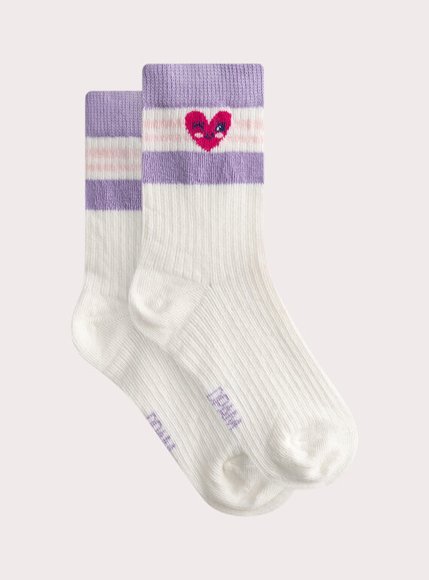 Παιδικές Κάλτσες για Κορίτσια Purple Heart