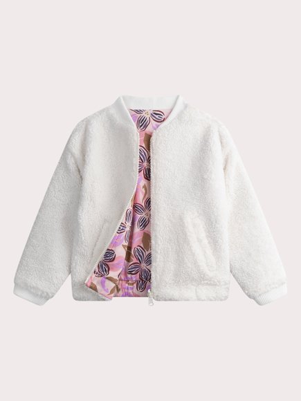 Παιδική Ζακέτα για Κορίτσια Tropical Floral - 2 σε 1