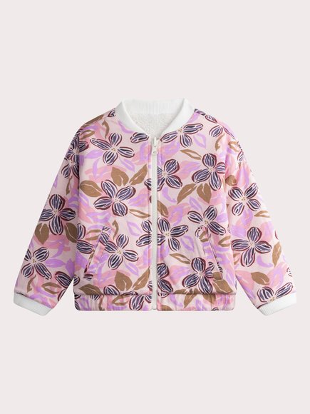 Παιδική Ζακέτα για Κορίτσια Tropical Floral - 2 σε 1