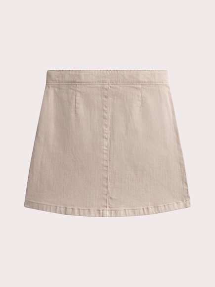 Παιδική Φούστα για Κορίτσια Beige Embroidery