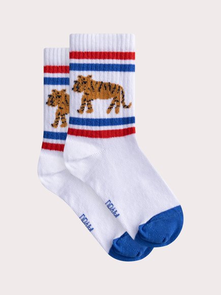 Παιδικές Κάλτσες για Αγόρια Striped Tiger