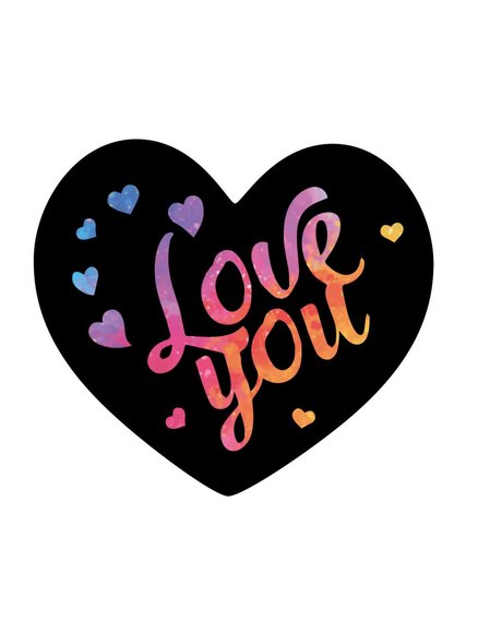 Παιδικά Φύλλα Σημειώσεων Avenir-Heart Notes - ΠΟΛΥΧΡΩΜΟ φωτογραφία