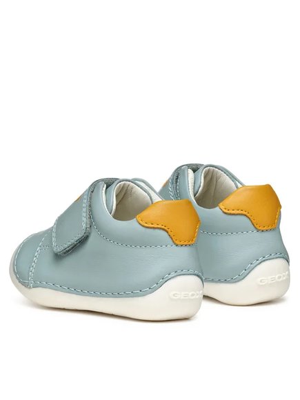 Βρεφικά Παπούτσια Geox Tutim για Αγόρια Sky Blue Giraffe (Μεγέθη 19-22)