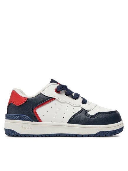 Παιδικά Παπούτσια Geox J Washiba για Αγόρια White (Μεγέθη 25-36)