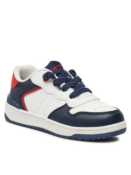 Παιδικά Παπούτσια Geox J Washiba για Αγόρια White (Μεγέθη 25-36)