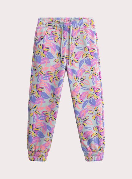 Παιδικό Παντελόνι Φόρμας για Κορίτσια Tropical Floral