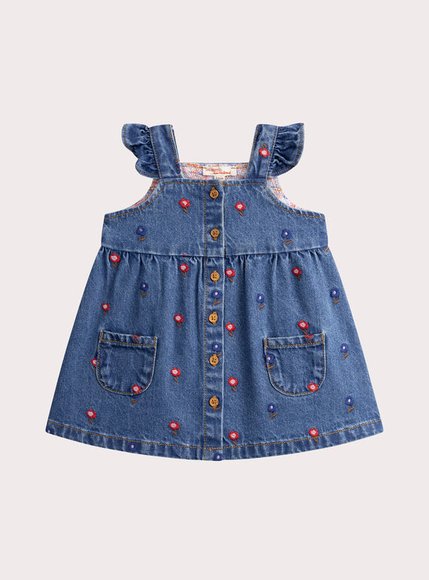 Βρεφικό Φόρεμα για Κορίτσια Denim Fleur