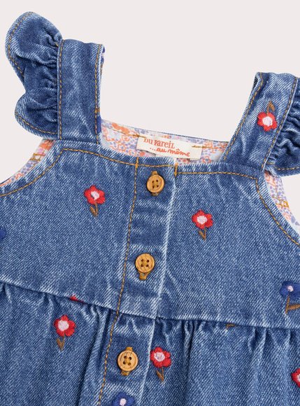 Βρεφικό Φόρεμα για Κορίτσια Denim Fleur