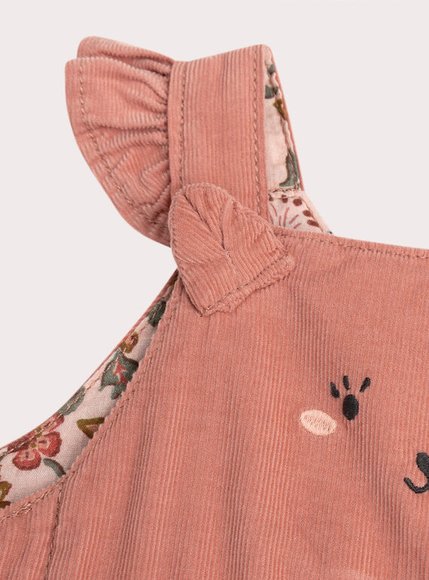 Βρεφική Σαλοπέτα για Κορίτσια Corduroy Pink Ami