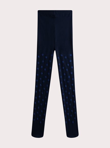 Παιδικό Καλσόν για Κορίτσια Navy Flowers