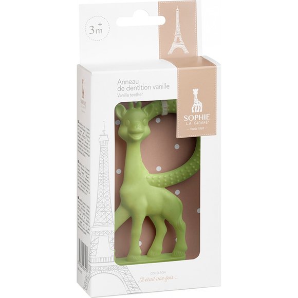 SOPHIE Βρεφικό Μασητικό Οδοντοφυΐας Sophie la Girafe Lime - ΠΟΛΥΧΡΩΜΟ