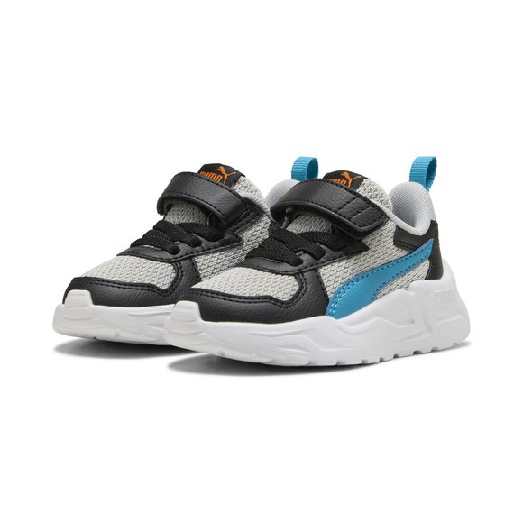 Βρεφικά Παπούτσια Puma για Αγόρια Trinity Lite Ac+ Light Grey/Blue (Μεγέθη 21-27)