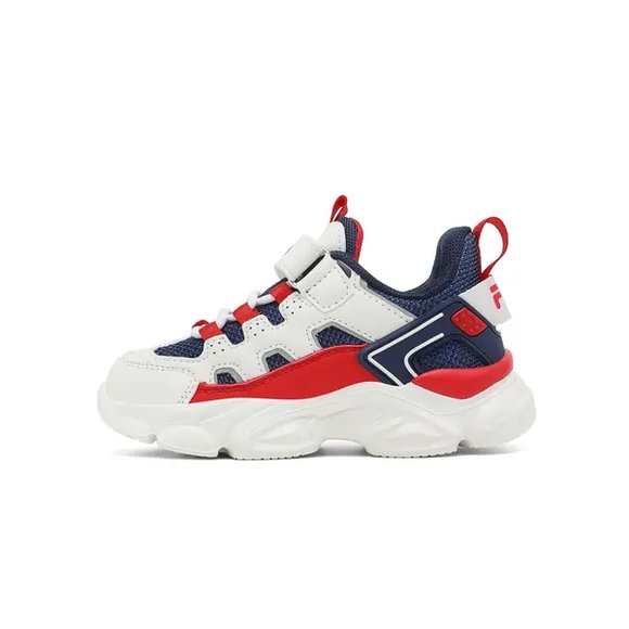 Βρεφικά Παπούτσια Fila Memory Spinel για Αγόρια White/Red (Μεγέθη 23-27)