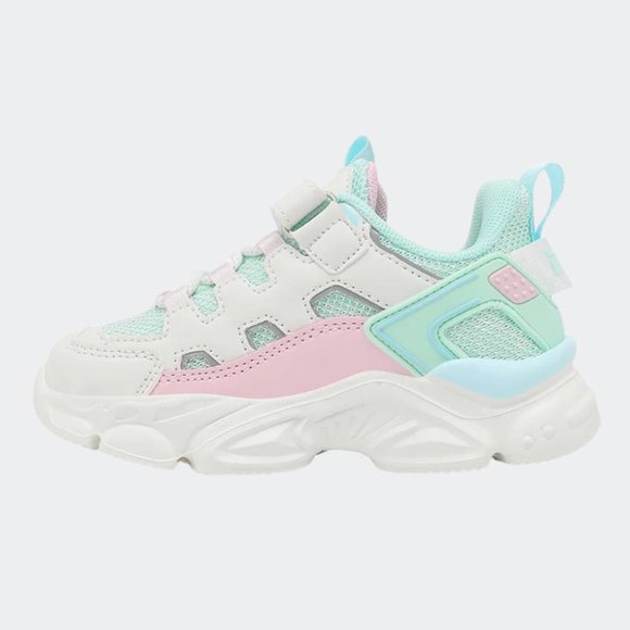 Βρεφικά Παπούτσια Fila Memory Spinel για Κορίτσια White/Pastel (Μεγέθη 22-27)