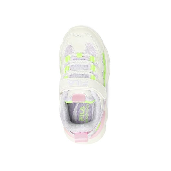Βρεφικά Παπούτσια Fila Memory Spinel για Κορίτσια White/Lilac (Μεγέθη 22-27)