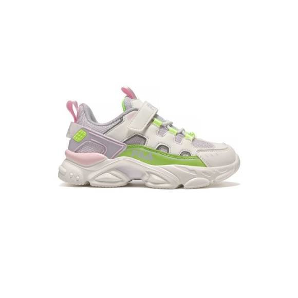 Παιδικά Παπούτσια Fila Memory Spinel για Κορίτσια White/Lilac(Μεγέθη 28-35)