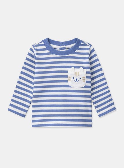 Βρεφική Μπλούζα για Αγόρια Sky Blue Rabbit