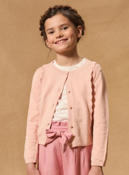 Παιδική Ζακέτα για Κορίτσια Pink Details