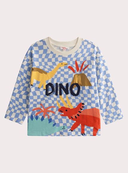 Παιδική Μπλούζα για Αγόρια Blue Dinoland
