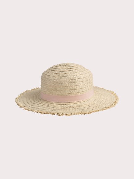 Παδικό Καπέλο για Κορίτσια Pink Straw