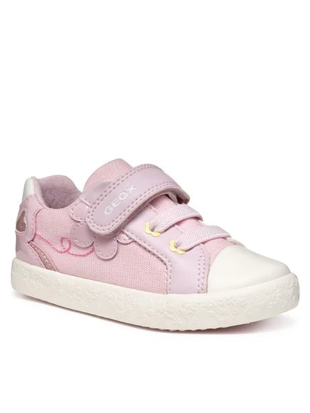 Βρεφικά Παπούτσια Geox Gisli για Κορίτσια Pink Flowers (Μεγέθη 21-27) - ΡΟΖ φωτογραφία