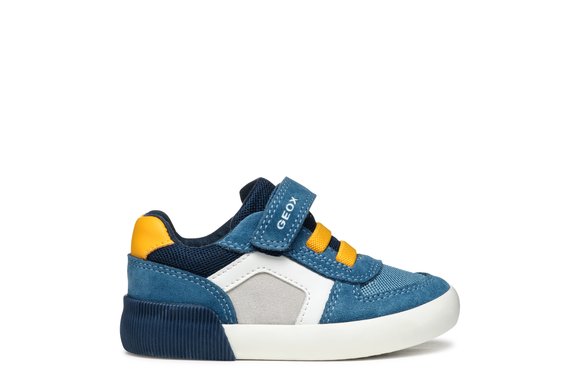 Βρεφικά Παπούτσια Geox Gisli Bungee για Αγόρια Blue (Μεγέθη 21-27)