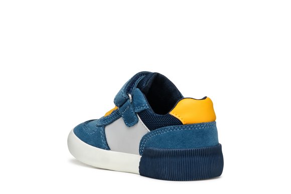 Βρεφικά Παπούτσια Geox Gisli Bungee για Αγόρια Blue (Μεγέθη 21-27)