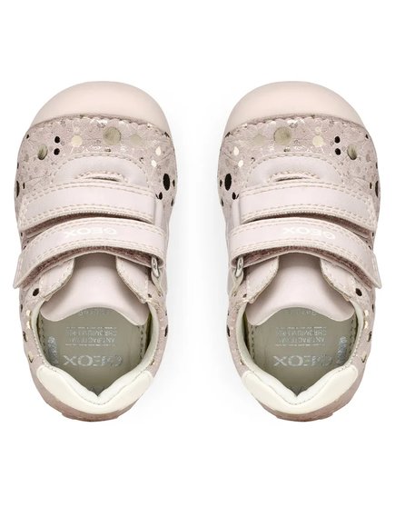 Βρεφικά Παπούτσια Geox Tutim για Κορίτσια Rose/Off White (Μεγέθη 18-21)