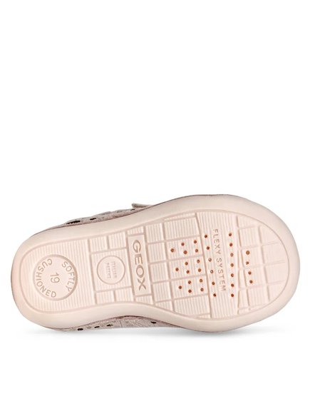 Βρεφικά Παπούτσια Geox Tutim για Κορίτσια Rose/Off White (Μεγέθη 18-21)