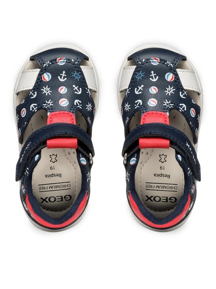 Βρεφικά Παπούτσια Geox Sandal Zapito Full για Αγόρια Navy Summer (Μεγέθη 20-26)