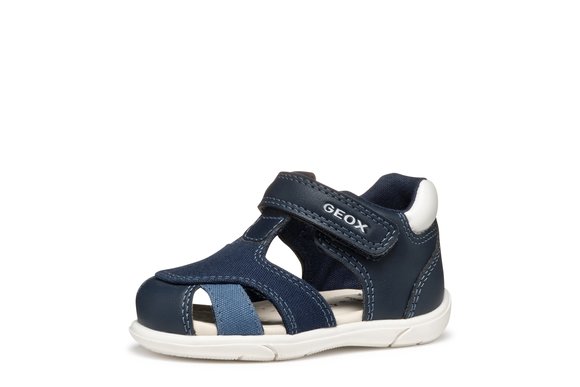 Βρεφικά Παπούτσια Geox Sandal Zapito Full για Αγόρια Navy Blue (Μεγέθη 20-26)