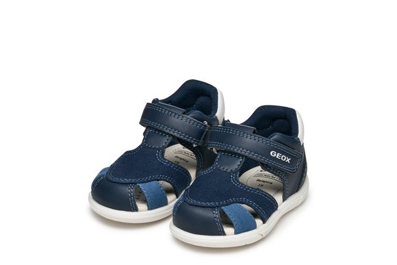 Βρεφικά Παπούτσια Geox Sandal Zapito Full για Αγόρια Navy Blue (Μεγέθη 20-26)