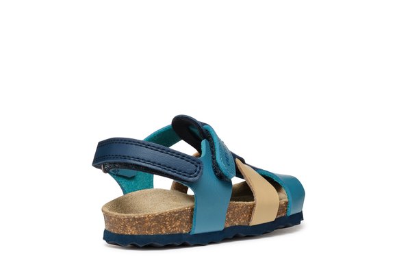 Βρεφικά Σανδάλια Geox Sandal Chalki για Αγόρια Blue (Μεγέθη 21-27)