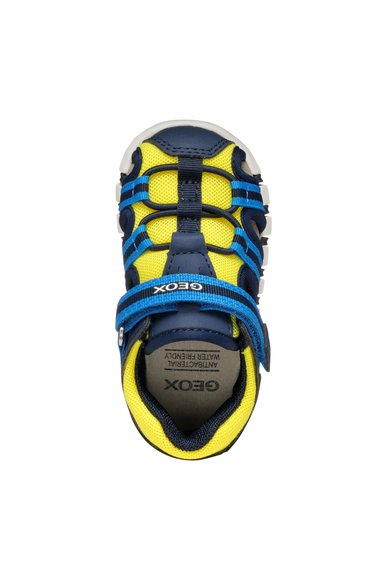 Βρεφικά Παπούτσια Geox Iupidoo για Αγόρια Navy/Fluo Yellow (Μεγέθη 20-25)
