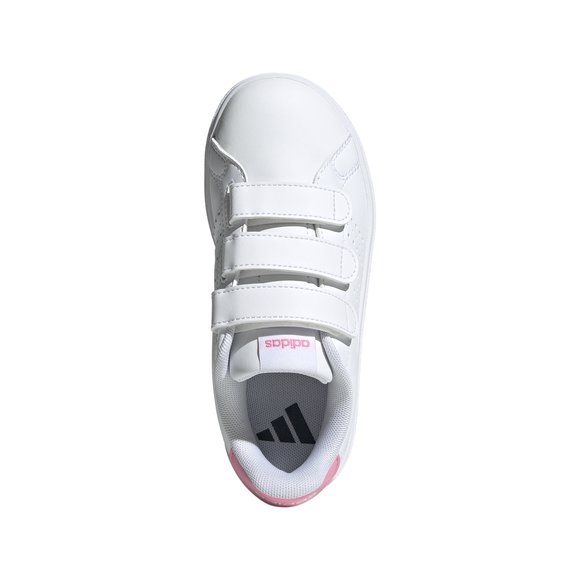 Παιδικά Παπούτσια Adidas Advantage Base για Κορίτσια Baby Pink (Μεγέθη 28-35)