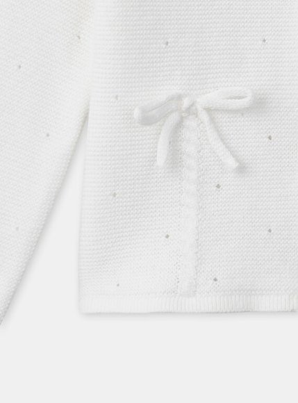 Βρεφική Ζακέτα για Κορίτσια Coquette Knit