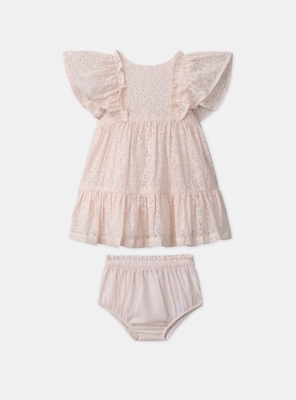 Βρεφικό Φόρεμα για Κορίτσια Pink Iridescent