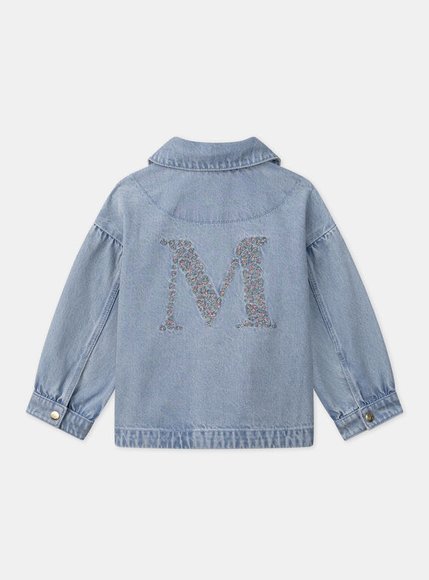Παιδικό Μπουφάν για Κορίτσια Denim Blossoms